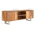 Mueble para la TV madera de sheesham acabado miel 118x30x40