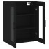 Armario de pared negro 69,5x34x90