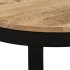 Mesa de centro madera maciza de mango sin tratar 60x40