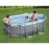 Bestway Piscina sobre el suelo ovalada Power Steel 305x200x84