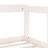 Estructura cama niños con cajones madera pino blanco 70x140