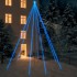 Luces árbol Navidad interior/exterior 1300 LED azul 8