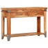 Mesa consola de madera maciza de acacia 110x34x74