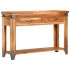 Mesa consola de madera maciza de acacia 110x34x74