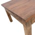 Mesa de centro de madera maciza reciclada 98x73x45