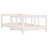 Estructura de cama para niños madera de pino blanco 70x140