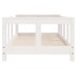 Estructura de cama para niños madera de pino blanco 70x140