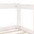 Estructura de cama para niños madera de pino blanco 70x140