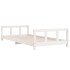 Estructura de cama para niños madera de pino blanco 90x190