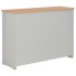 Aparador gris 112x35x81