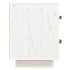 Mesitas de noche 2 uds madera maciza pino blanco 40x34x45