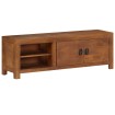 Mueble de TV de madera maciza de mango 120x30x40 cm