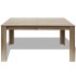 Mesa de comedor color roble 140x80x75