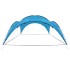 Carpa de fiesta arco azul claro 450x450x265