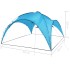 Carpa de fiesta arco azul claro 450x450x265