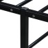 Estructura de cama de metal negra 90x200