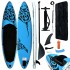 Juego de tabla de paddle surf inflable azul 366x76x15