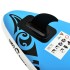 Juego de tabla de paddle surf inflable azul 366x76x15