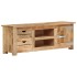 Mueble para TV de madera maciza de mango rugosa 110x30x40