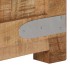 Mueble para TV de madera maciza de mango rugosa 110x30x40