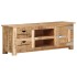 Mueble para TV de madera maciza de mango rugosa 110x30x40