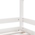 Estructura de cama para niños madera de pino blanco 80x160