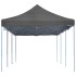 Carpa para fiestas pop-up plegable antracita 3x9