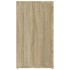 Aparador madera contrachapada roble Sonoma 100x33x59,5