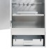 Horno ahumador astillas madera acero galvanizado 44,5x29x110