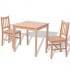 Conjunto de comedor 3 piezas madera de