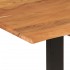 Mesa de comedor de madera maciza de acacia 154x80x76