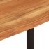 Mesa de comedor de madera maciza de acacia 154x80x76