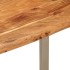 Mesa de comedor madera maciza de acacia 110x50x76