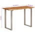 Mesa de comedor madera maciza de acacia 110x50x76