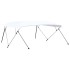 Toldo Bimini de 4 arcos blanco 243x(230-244)x137