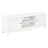 Mueble para TV de madera blanco 120x30x40