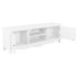 Mueble para TV de madera blanco 120x30x40