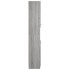 Armario de baño madera contrachapada gris Sonoma 32x34x188,5