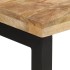 Mesa consola madera maciza de mango rugosa 110x35x76