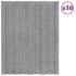 Panel para tejado acero galvanizado plata 36 unidades 60x45