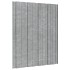 Panel para tejado acero galvanizado plata 36 unidades 60x45