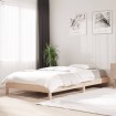 Cama apilable de madera pino maciza 100x200 cm