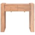 Mesa consola de madera maciza de teca 90x35x75