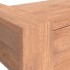 Mesa consola de madera maciza de teca 90x35x75