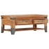 Mesa de centro de madera maciza de acacia 110x52x45