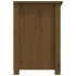 Mueble de TV madera maciza de pino marrón miel 79x35x52