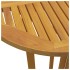 Mesa de bar plegable madera maciza de teca 90x65x105