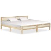 Estructura de cama de madera maciza de mango 200 cm