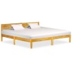 Estructura de cama de madera maciza de mango 200 cm