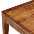 Mesa de centro de madera maciza 88x50x38